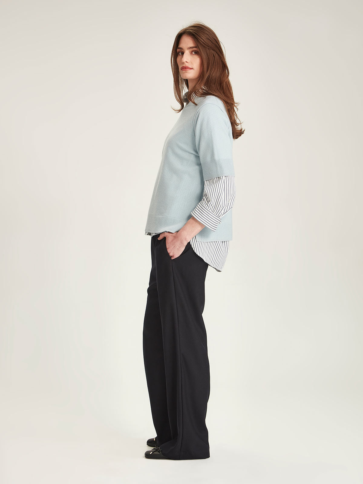 Myka Cashmere Tee