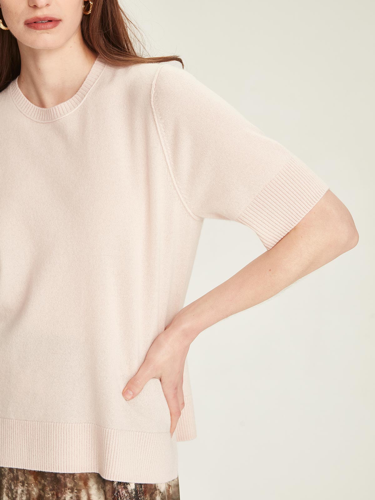 Myka Cashmere Tee