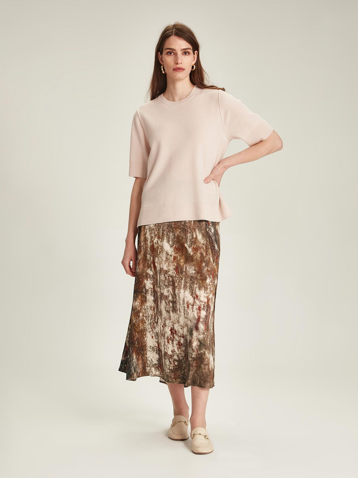 Myka Cashmere Tee
