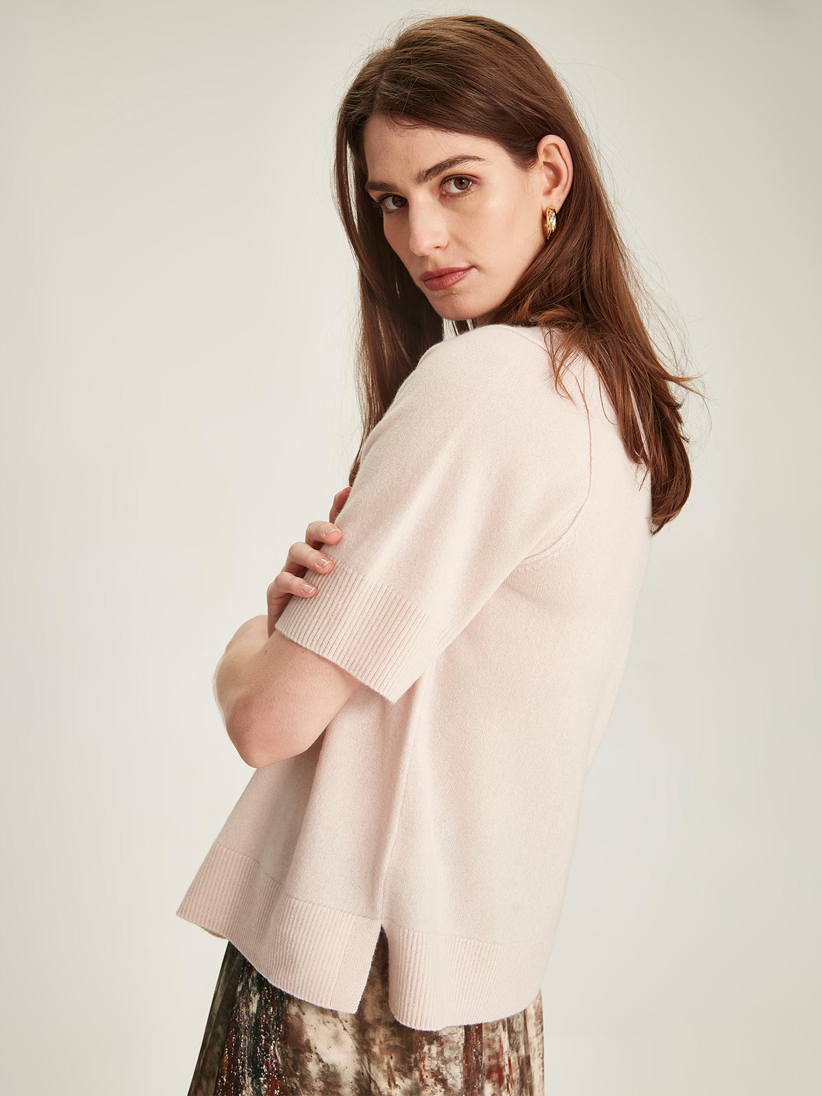 Myka Cashmere Tee