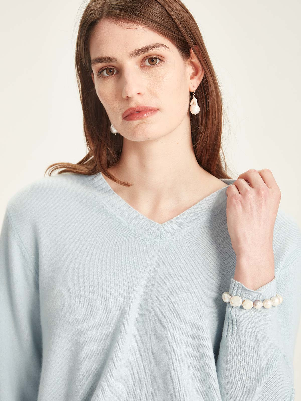 Kari Cashmere VSweater