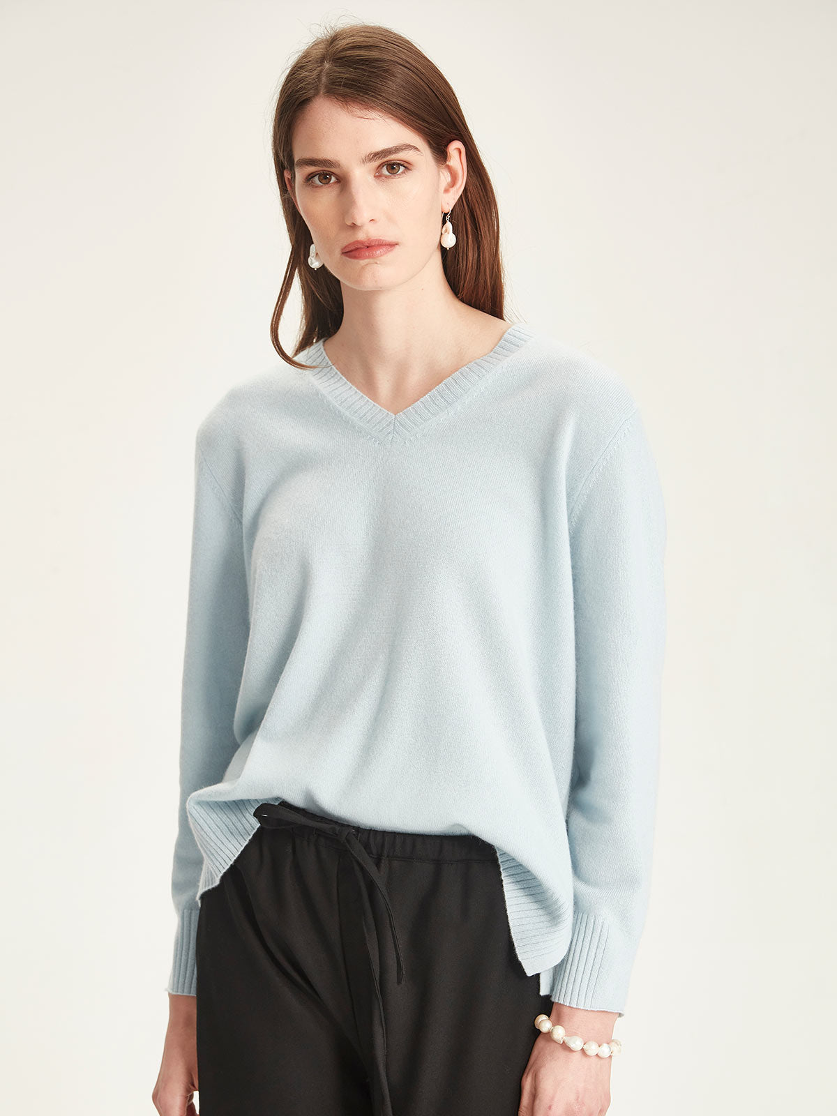 Kari Cashmere VSweater