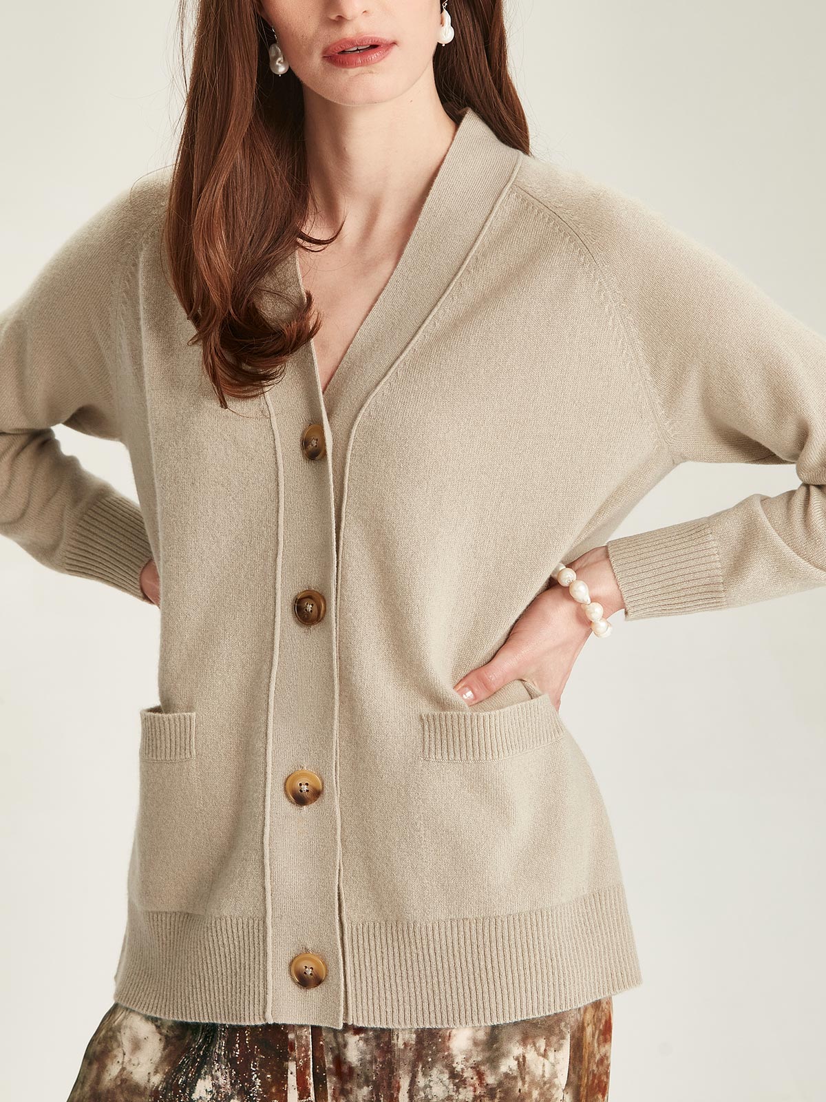 Cashmere College Cardi