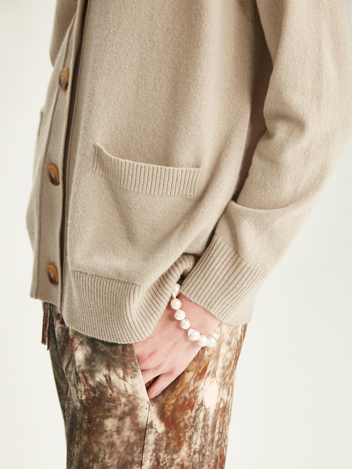 Cashmere College Cardi