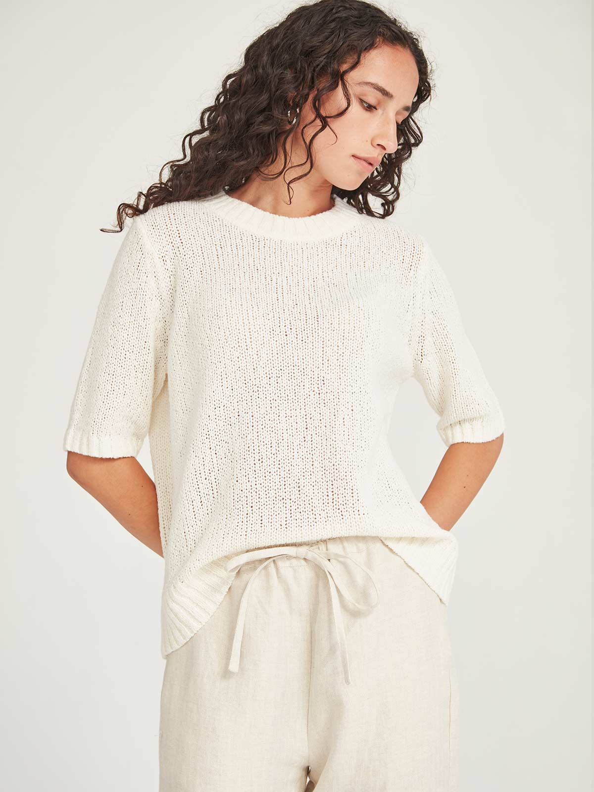 Gaia Knit Tee