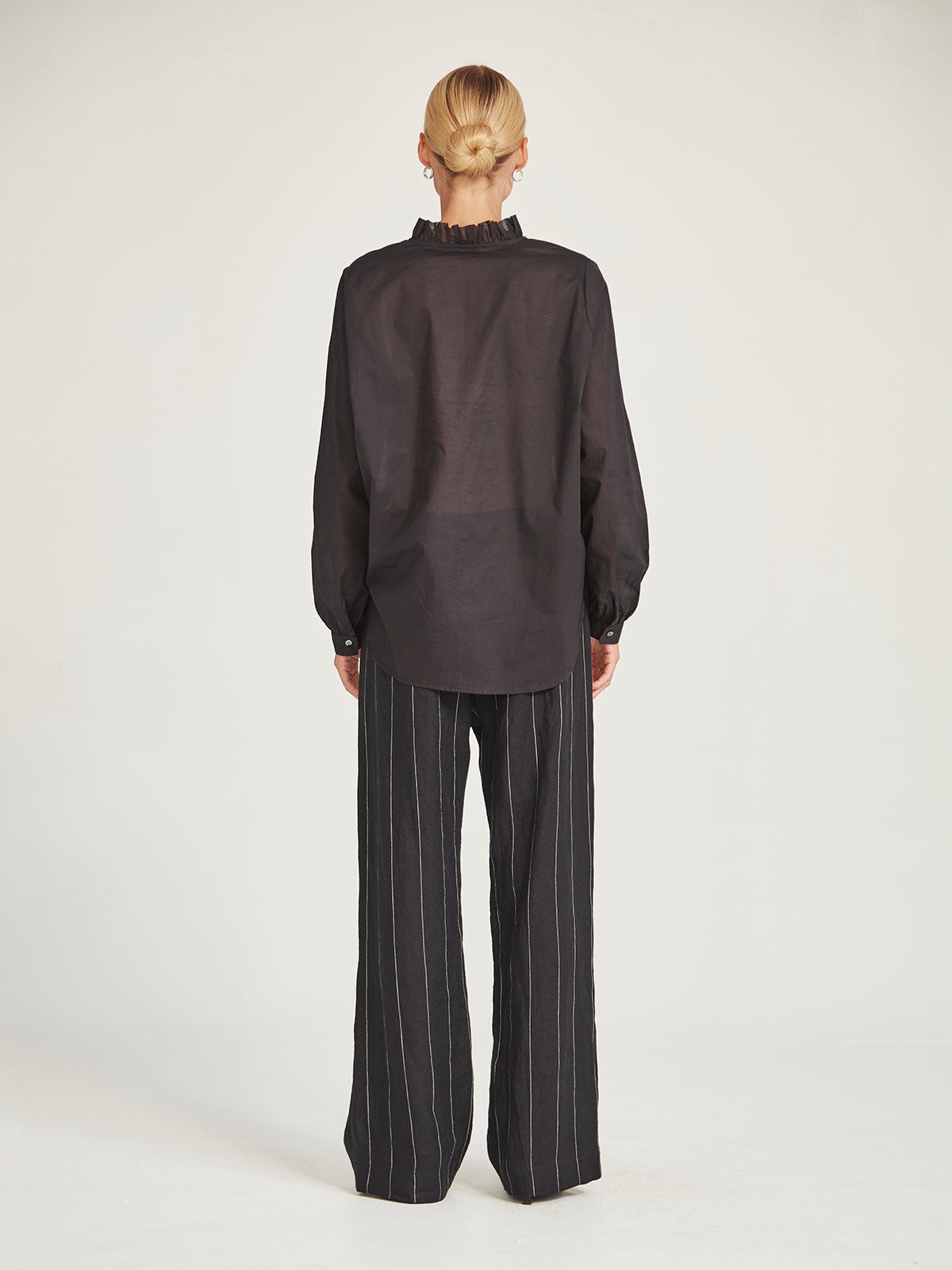 Linen Stripe Bennett Pant