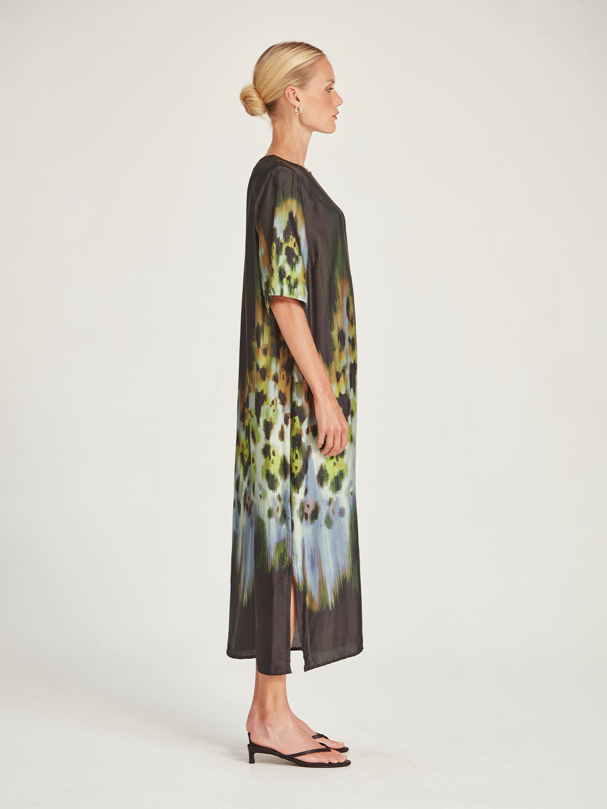 Monarch Print Dress