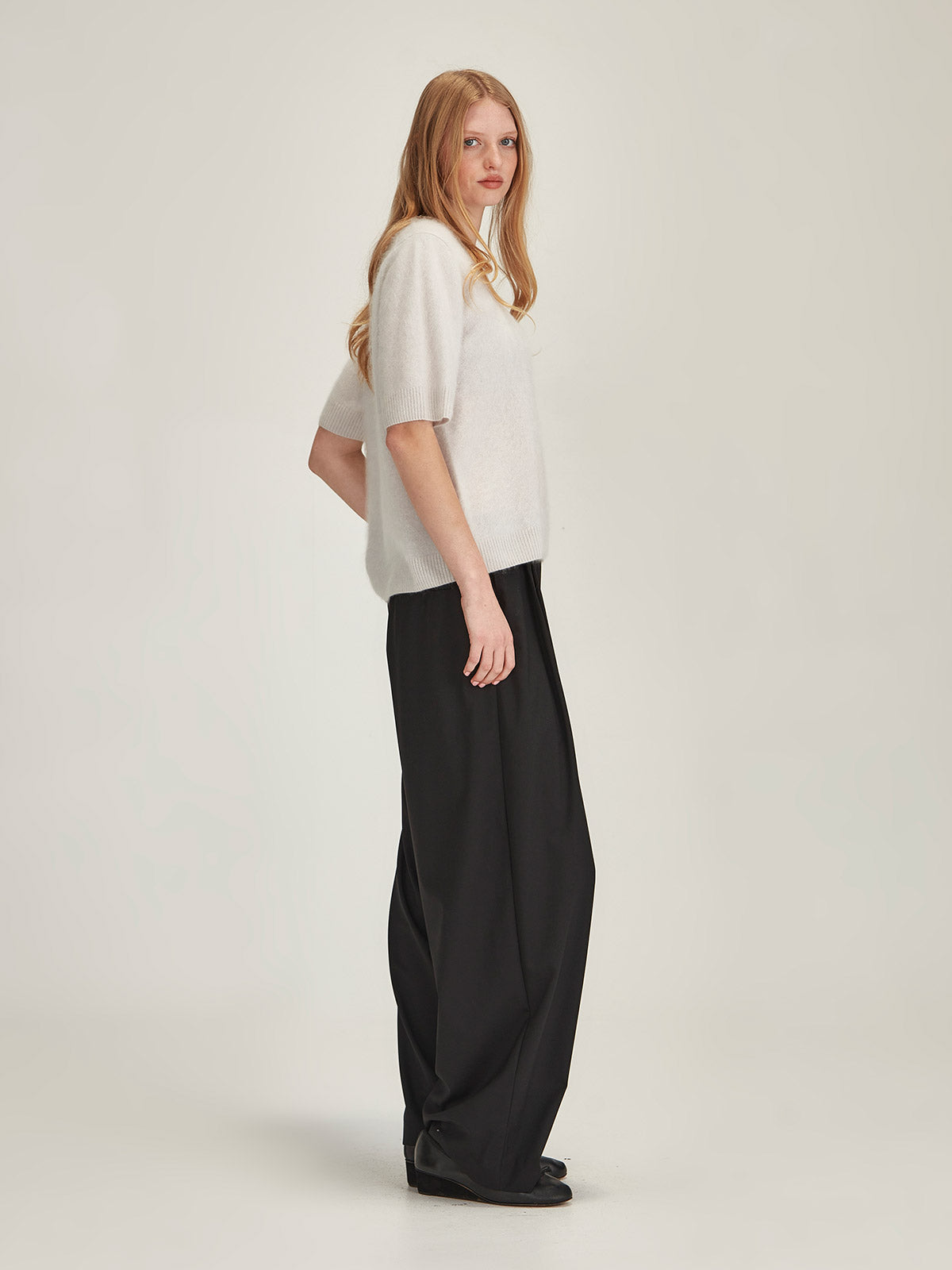 Brushed Cashmere Tee