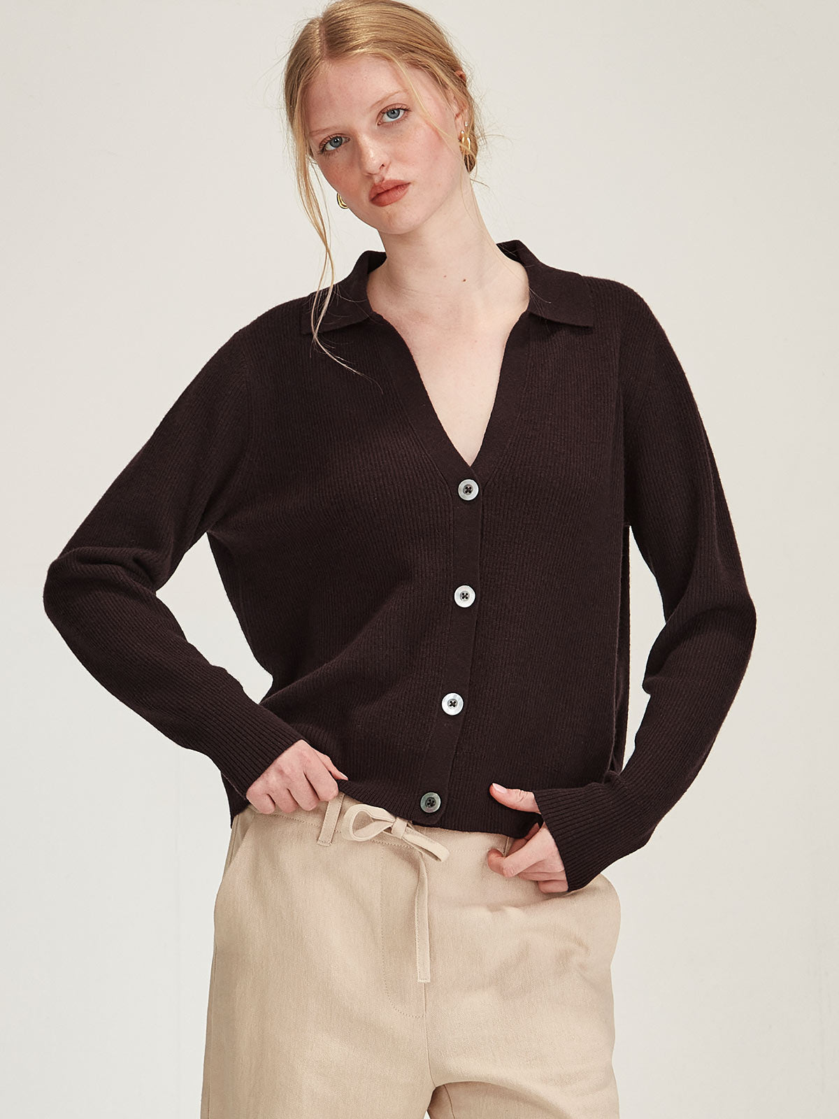 Tina Cashmere Cardigan