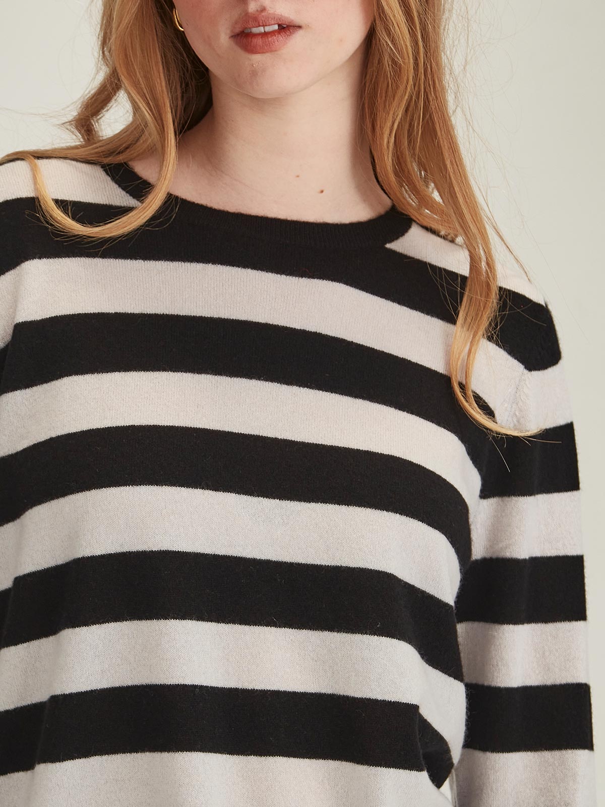 Eleanor Striped Cashmere