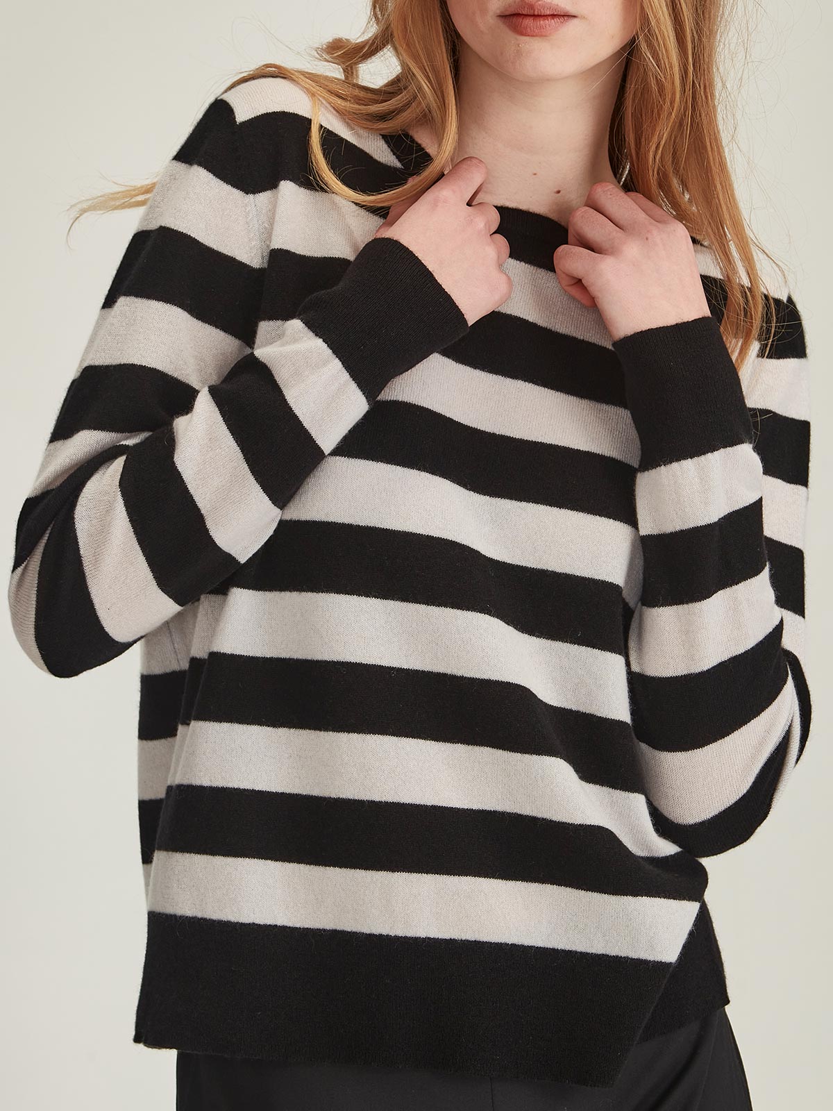 Eleanor Striped Cashmere