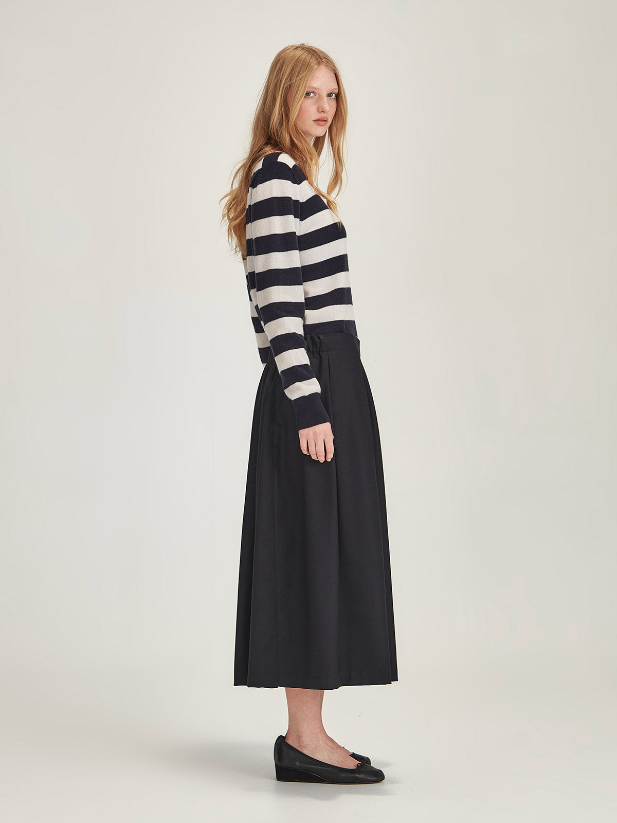 Eleanor Striped Cashmere