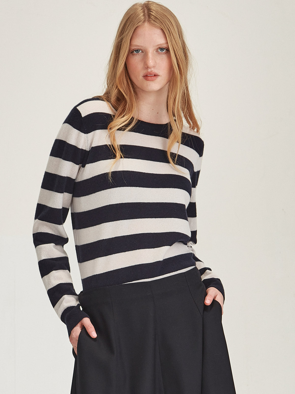 Eleanor Striped Cashmere