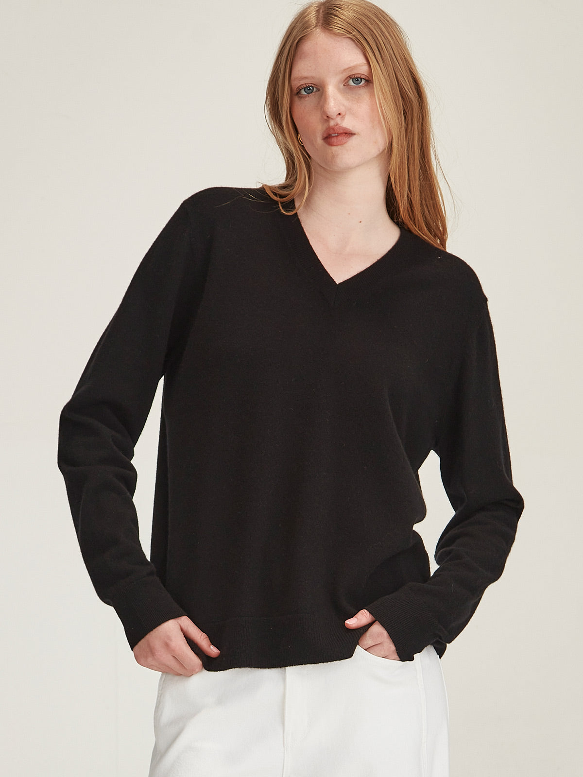 Lucy Cashmere V Neck