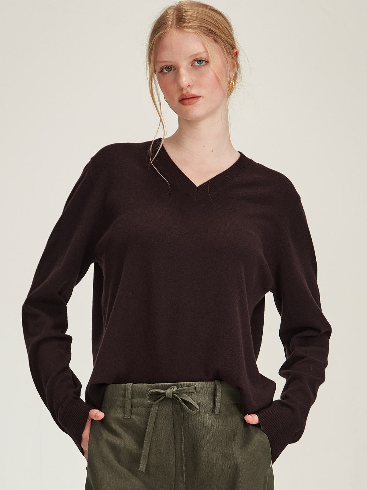 Lucy Cashmere V Neck