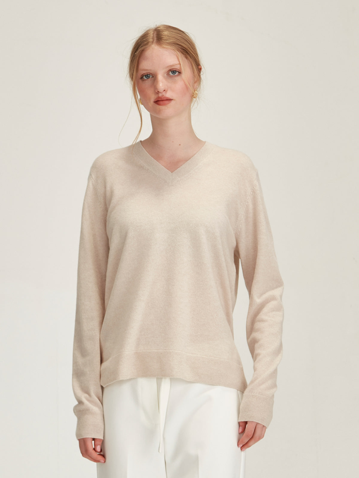 Lucy Cashmere V Neck