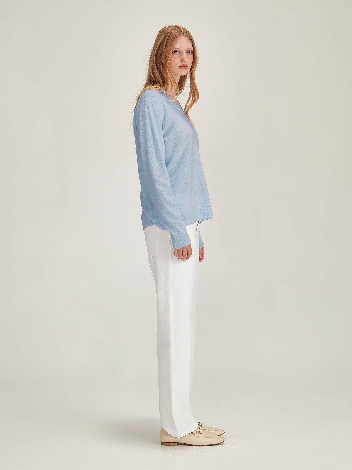 Lucy Cashmere V Neck