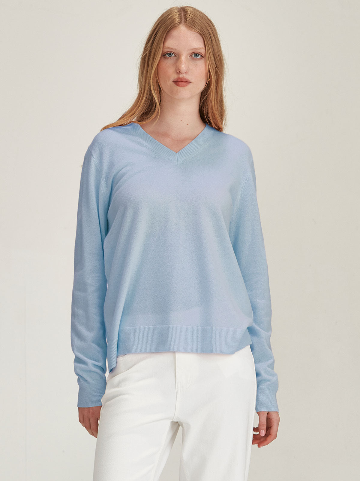 Lucy Cashmere V Neck