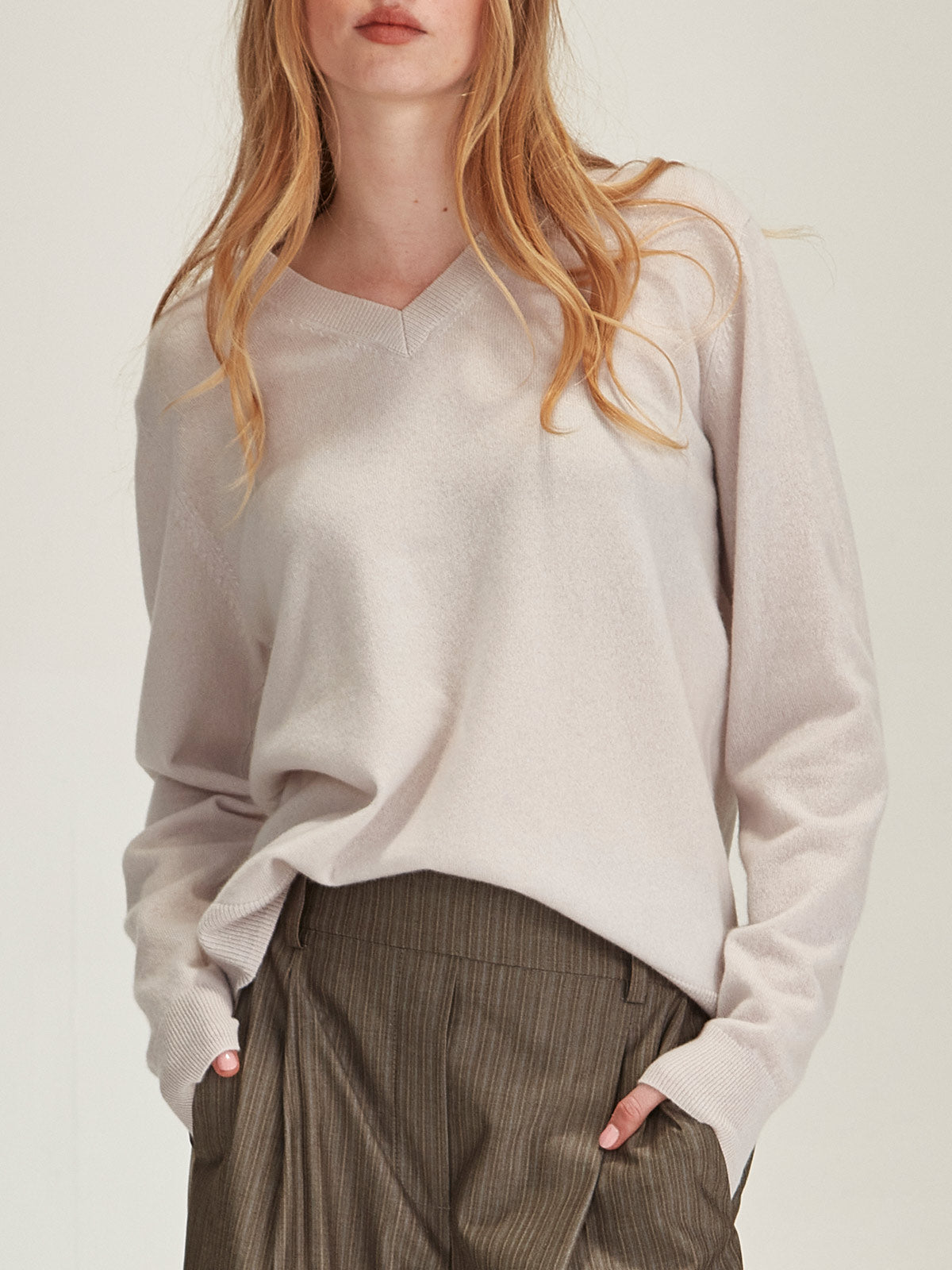 Lucy Cashmere V Neck