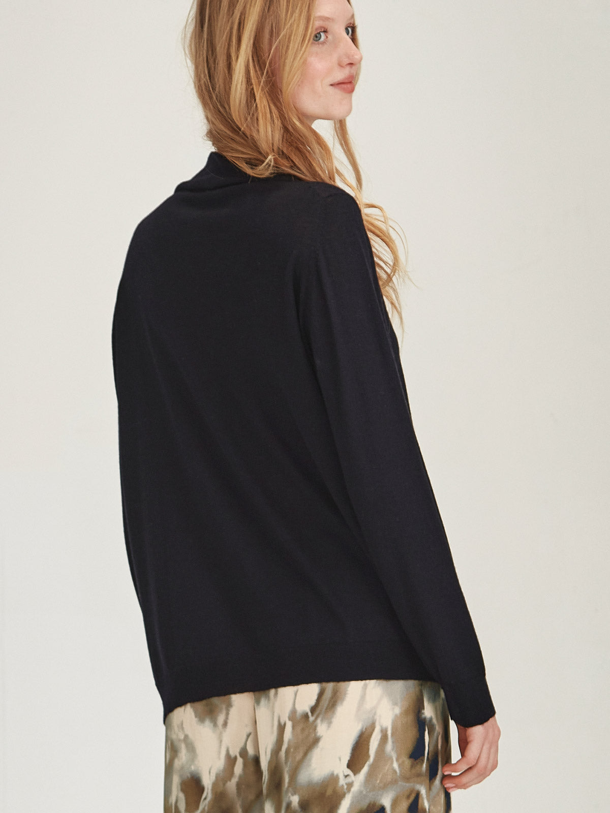 Nita Cashmere Funnel Neck