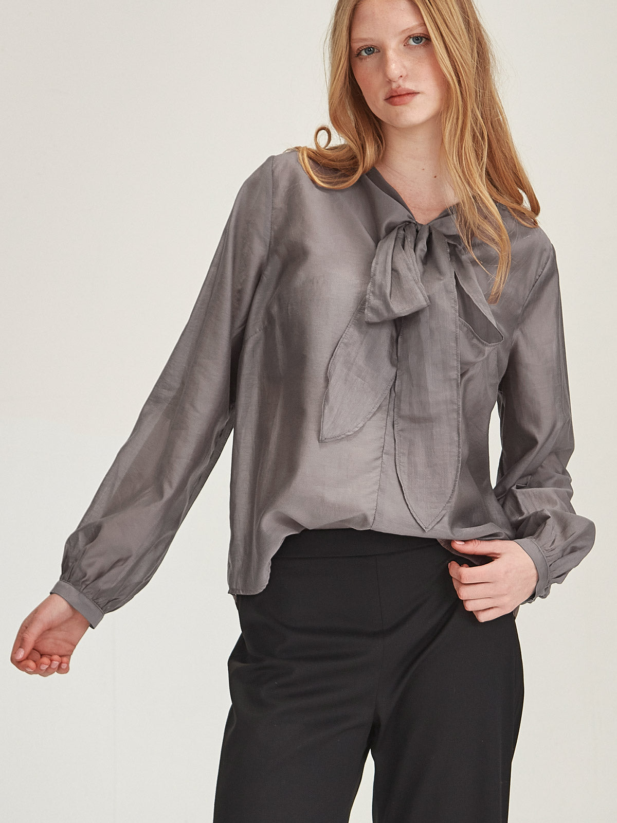 Tie Neck Blouse