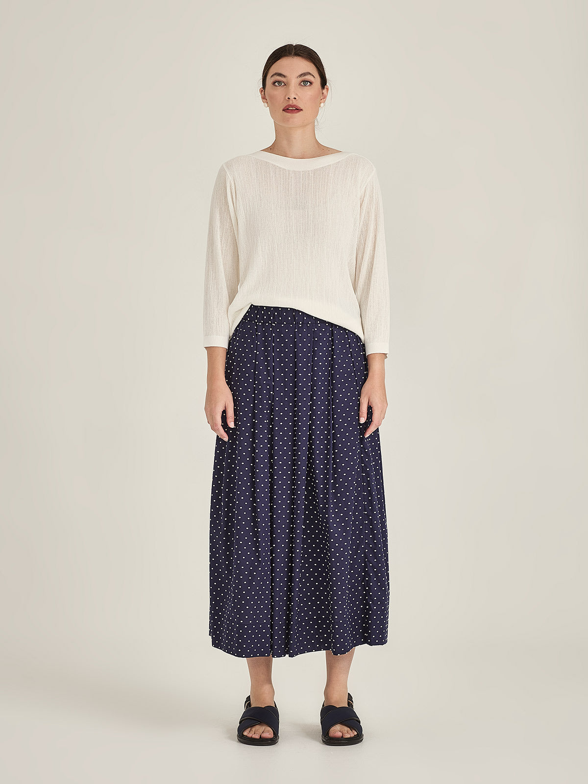 Crinkle Boatneck