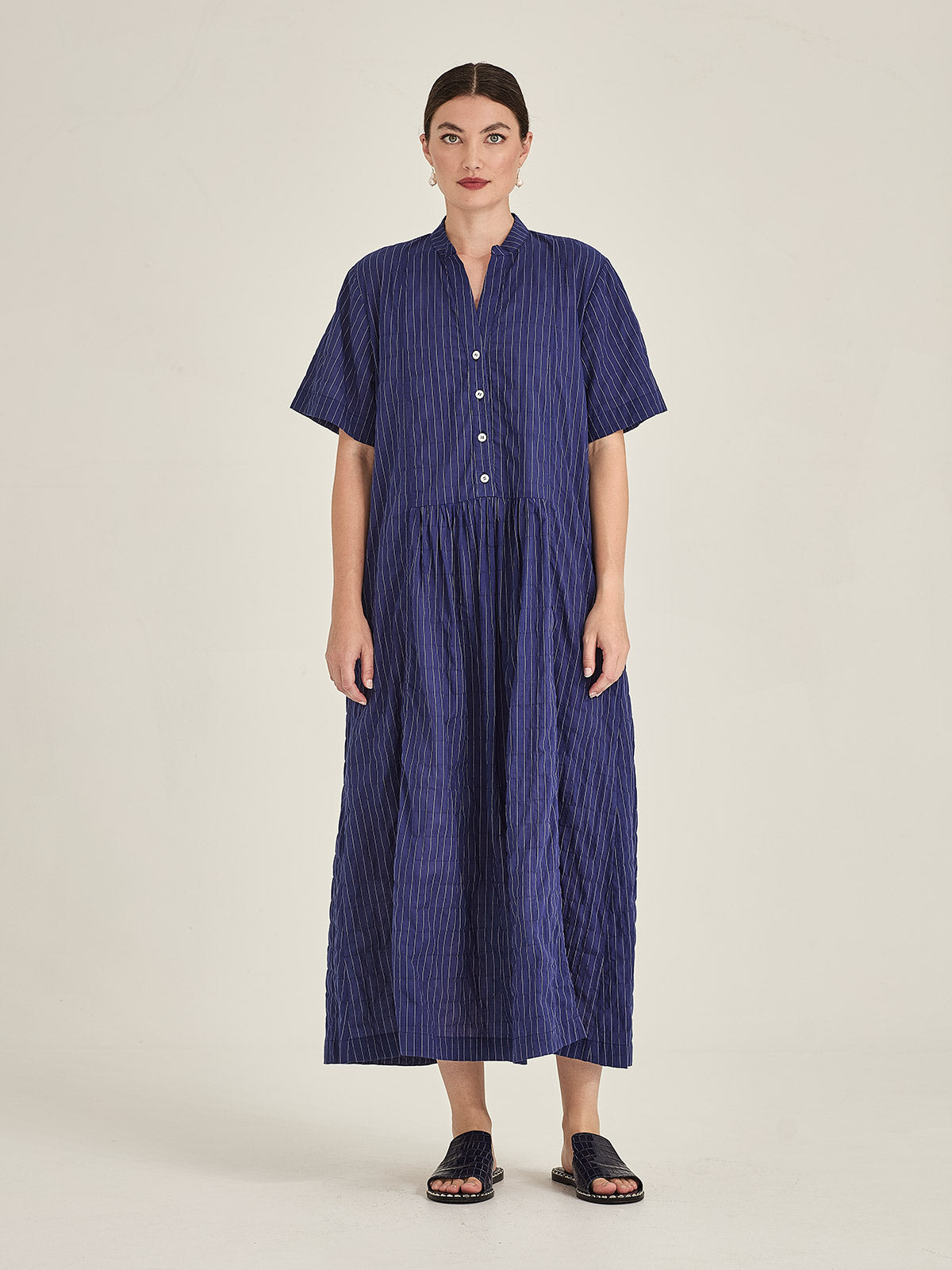 Caro Pencil Stripe Dress