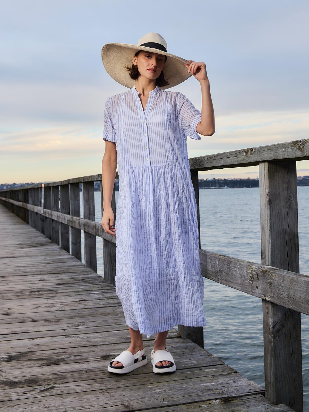 Caro Stripe Dress