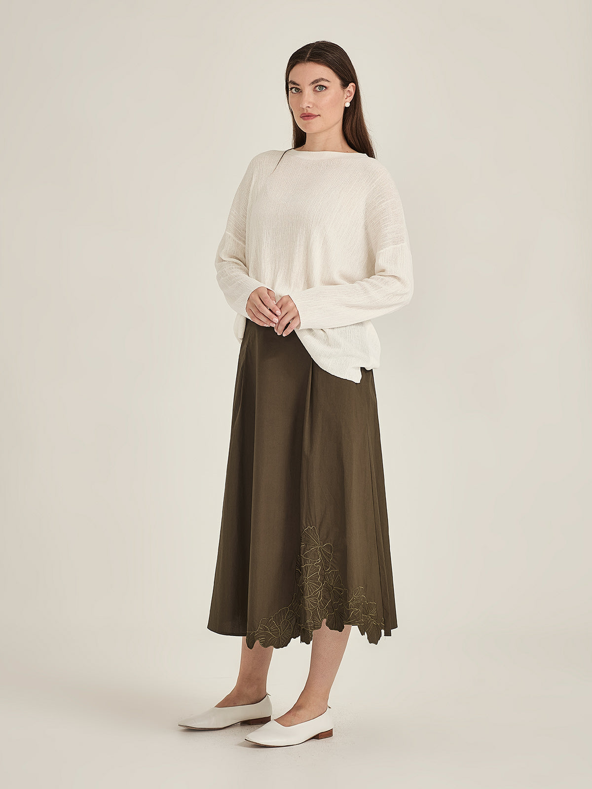 Eloise Embroidered Skirt