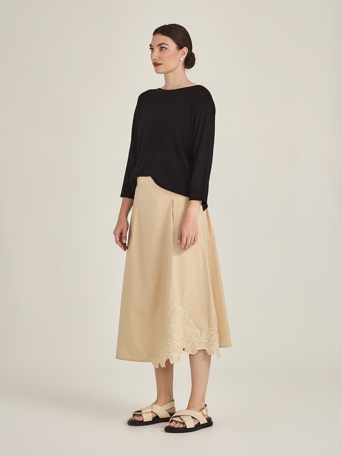 Eloise Embroidered Skirt
