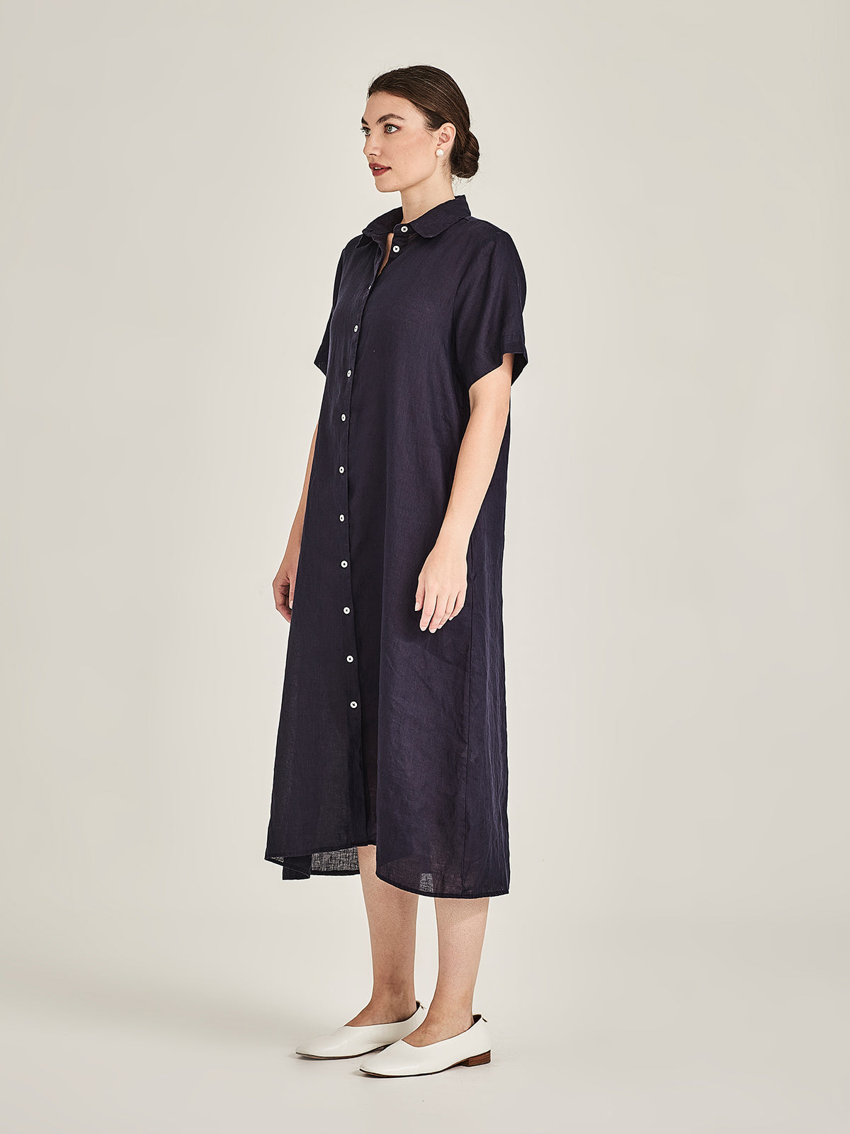 Tammy Linen Shirtdress