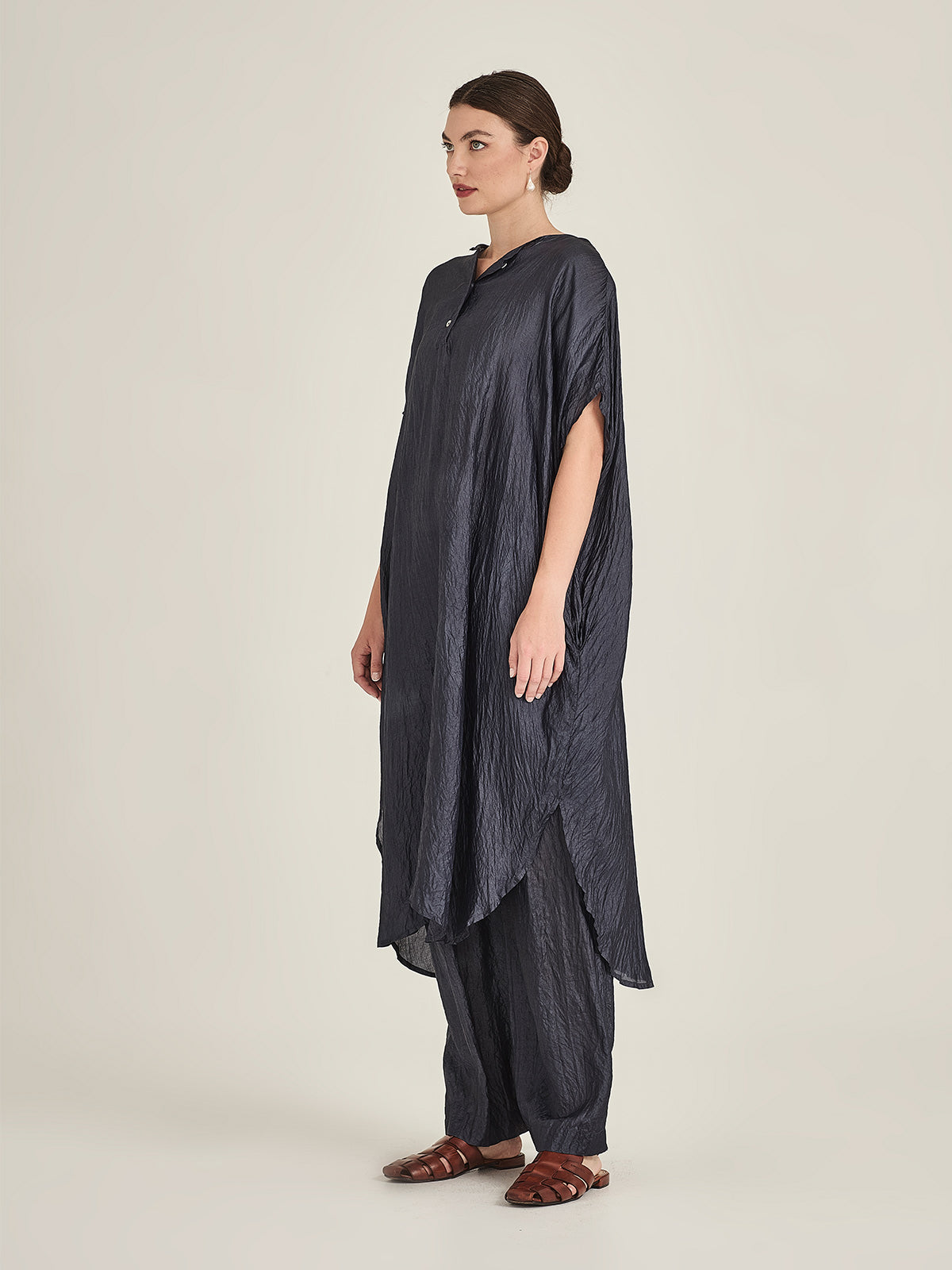 Tussar Silk Kaftan