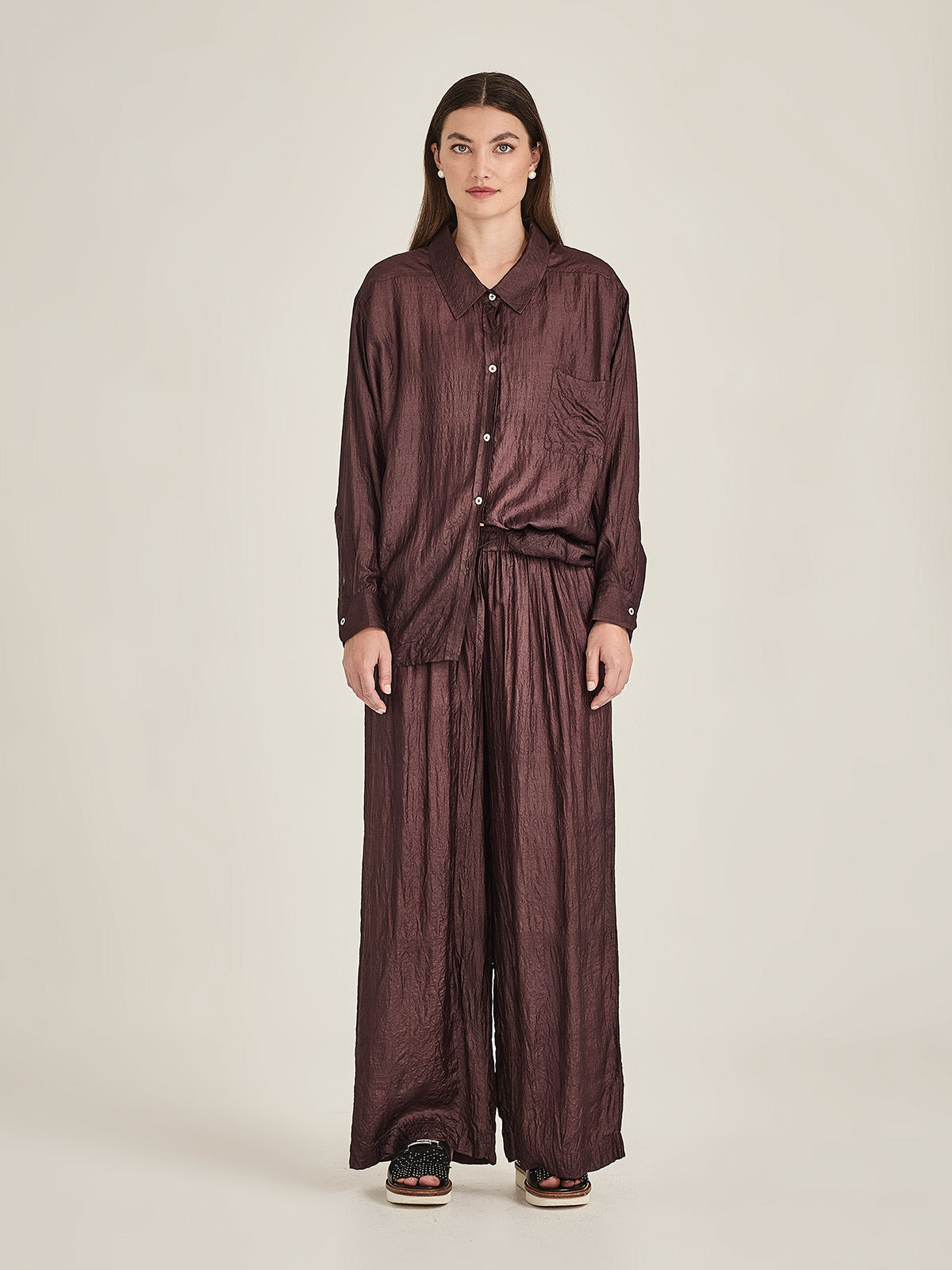 Tussar Silk Becca Shirt