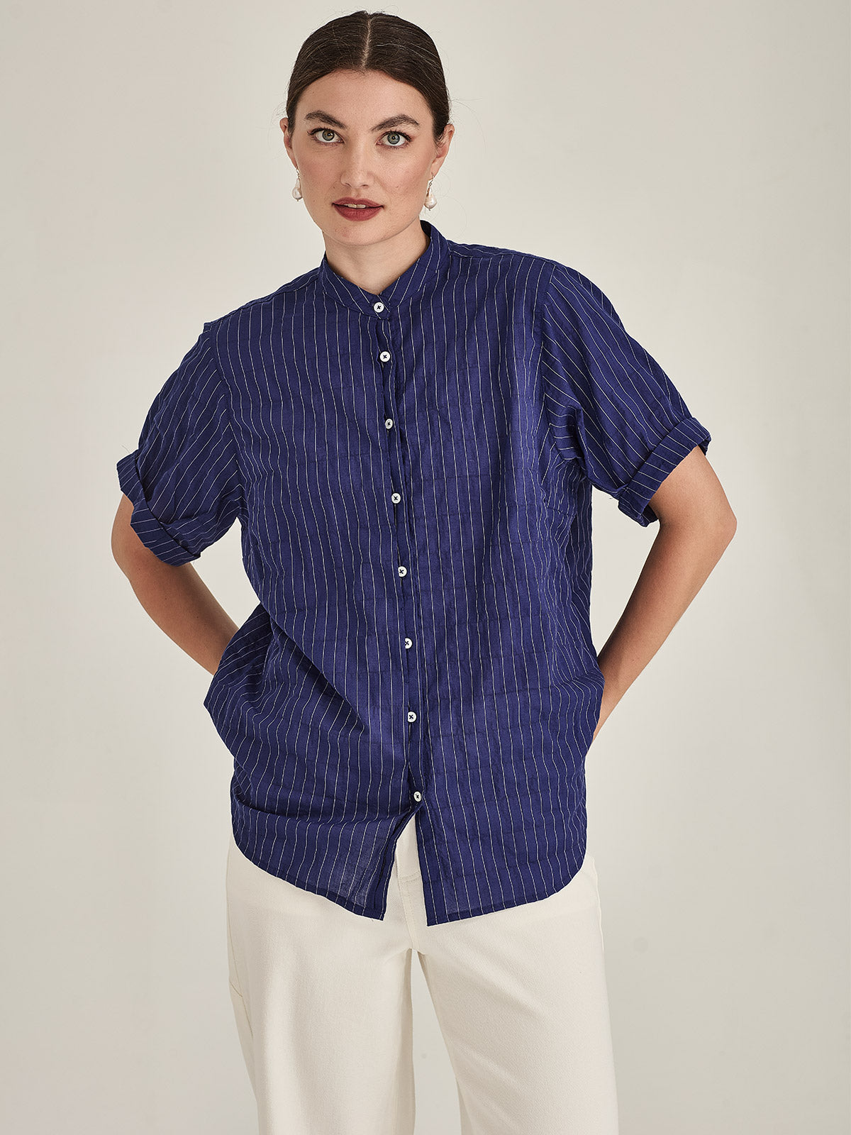 Flynn Pencil Stripe Shirt