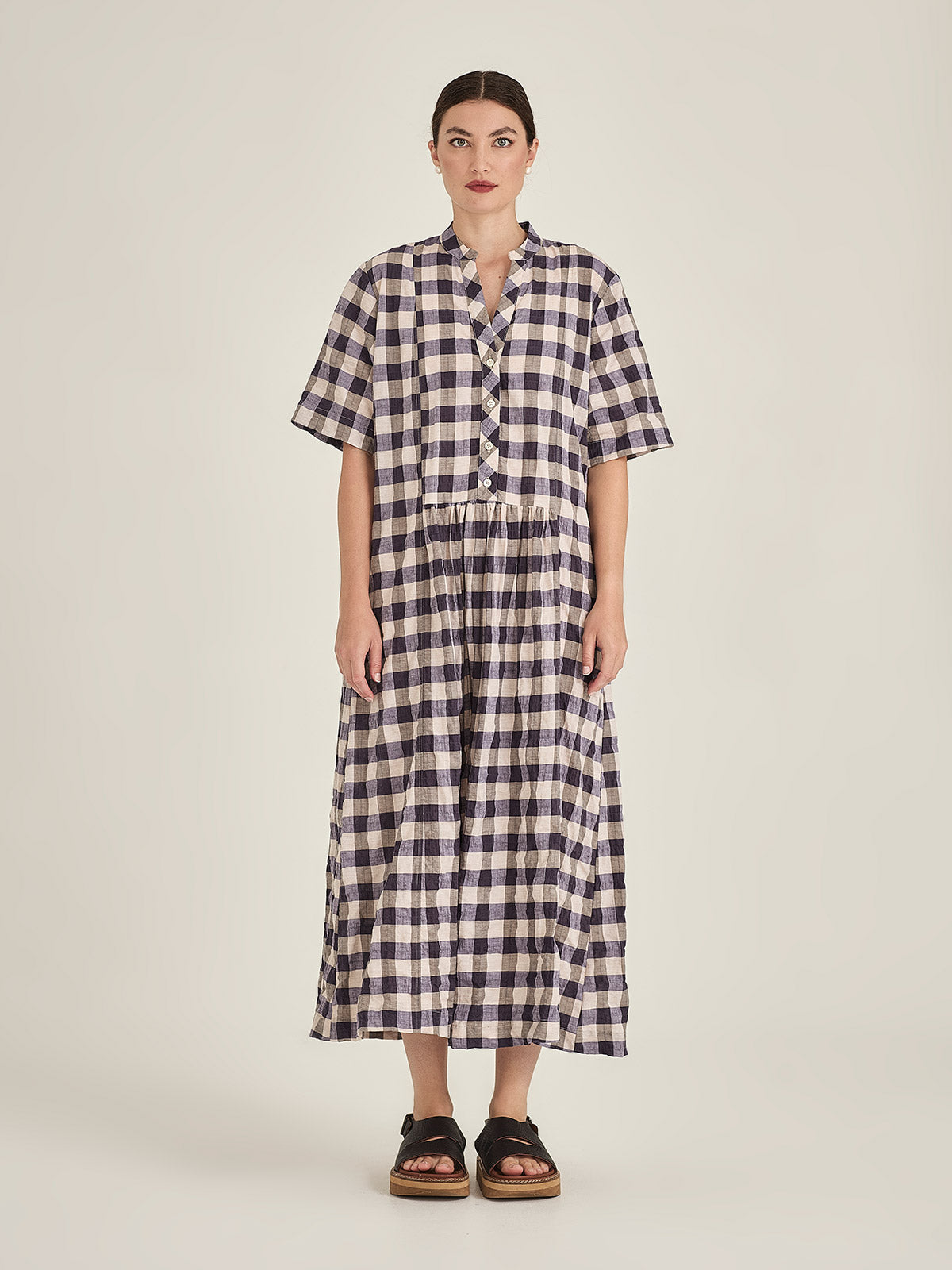 Tori Plaid Dress