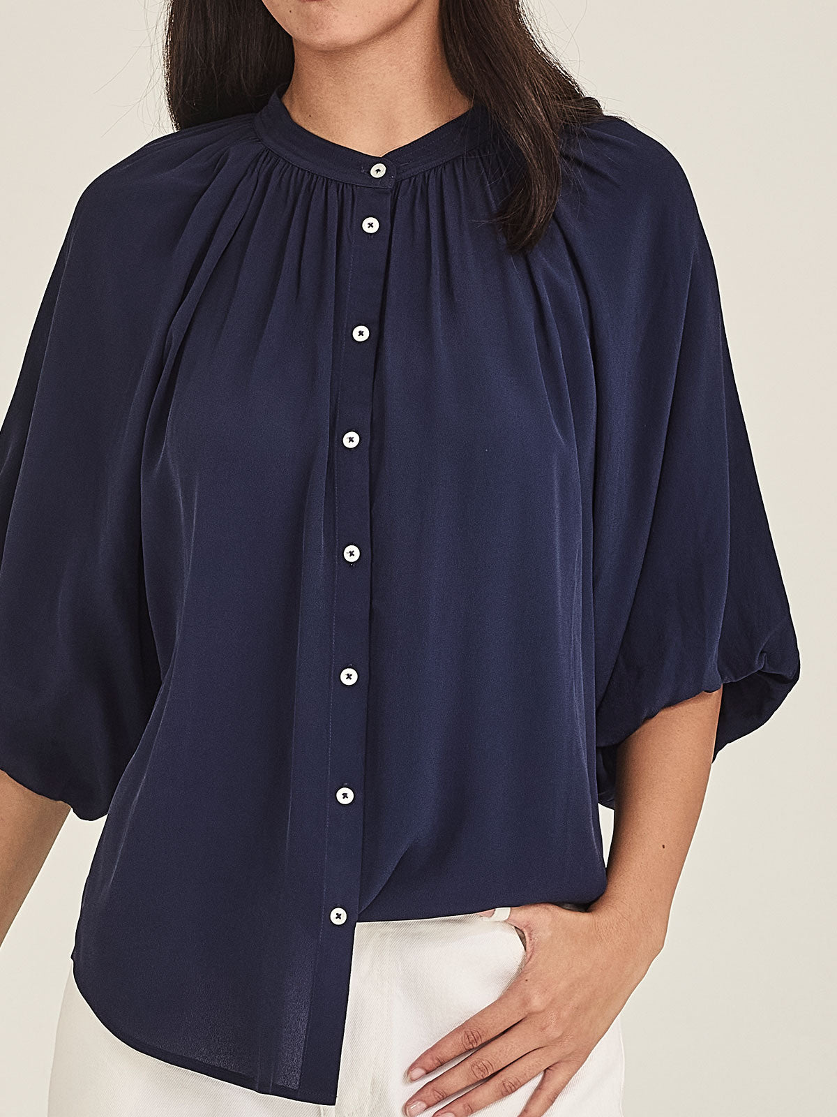 Perry Draped Blouse