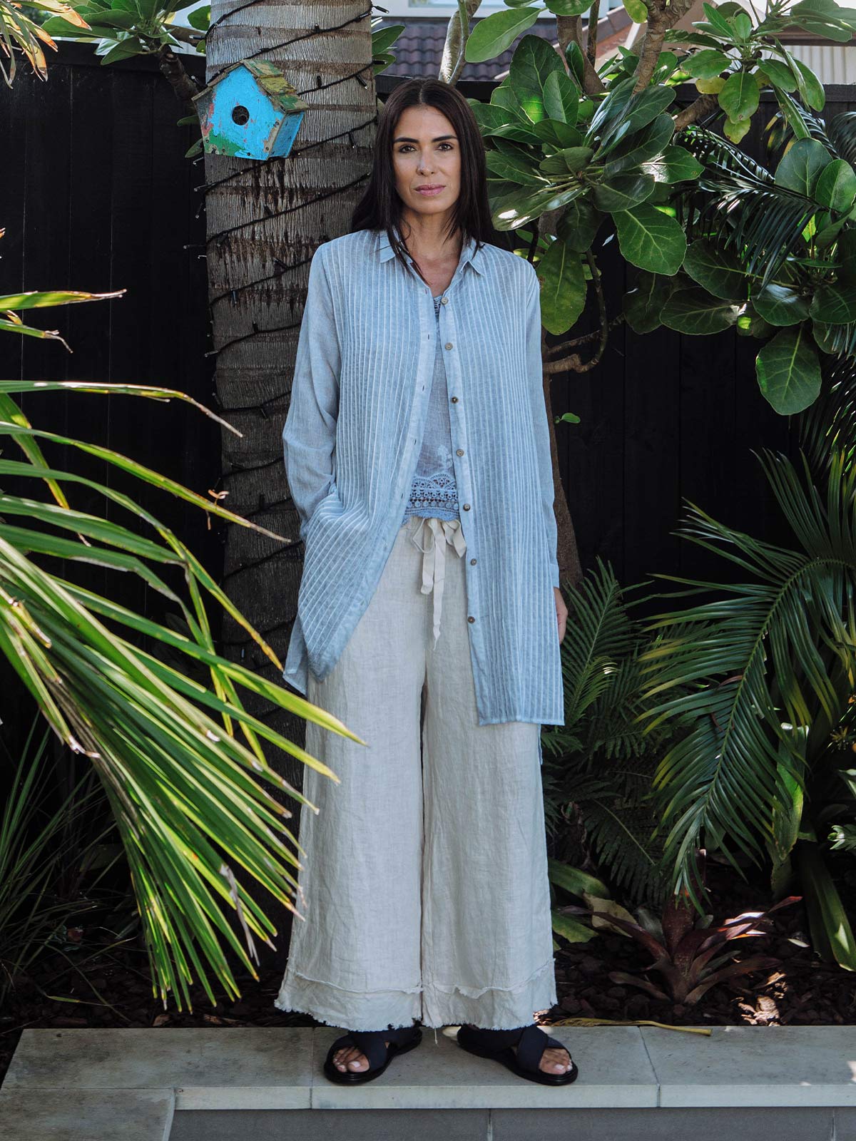 Angel Voile Duster Shirt