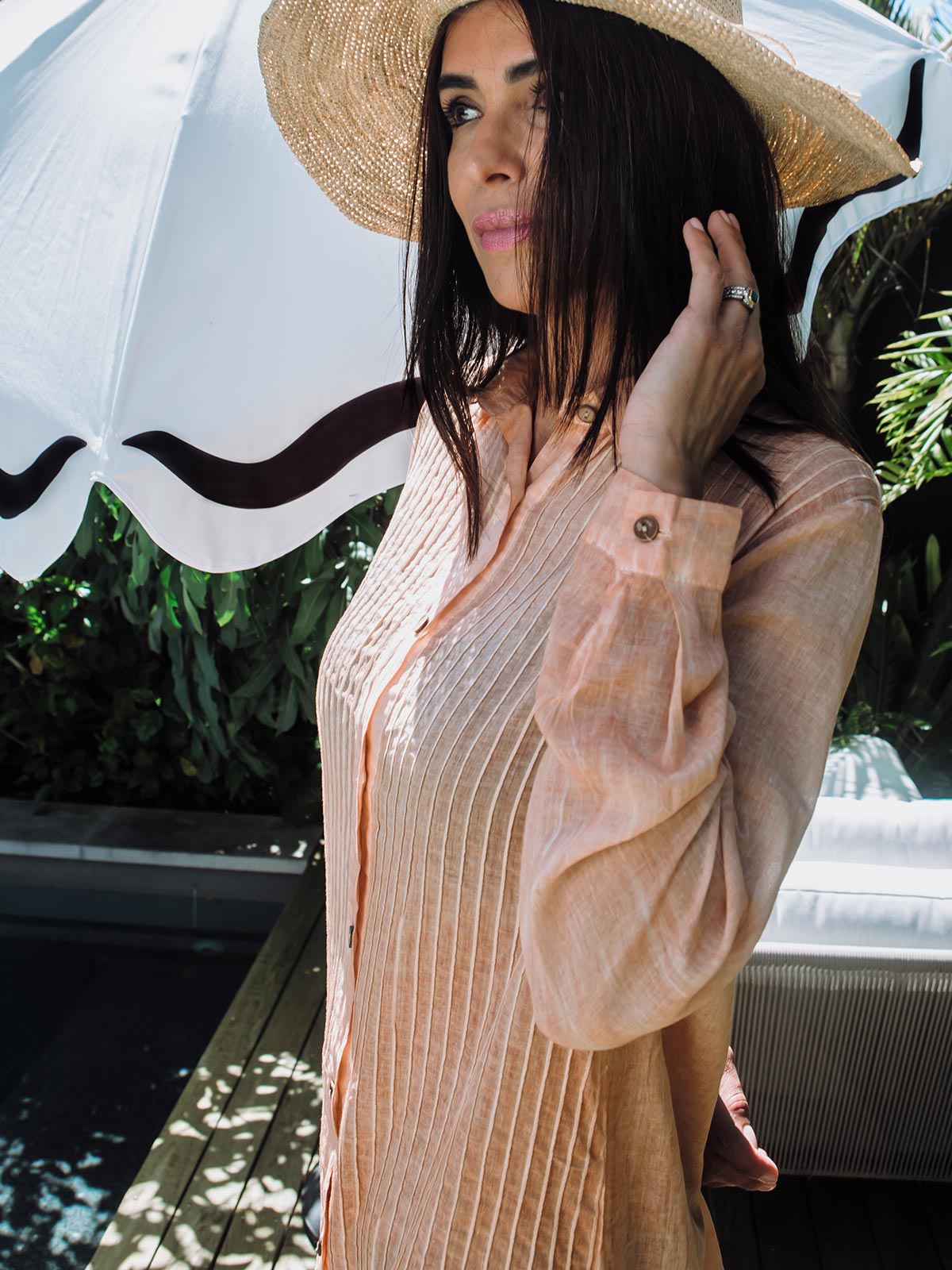 Angel Voile Duster Shirt