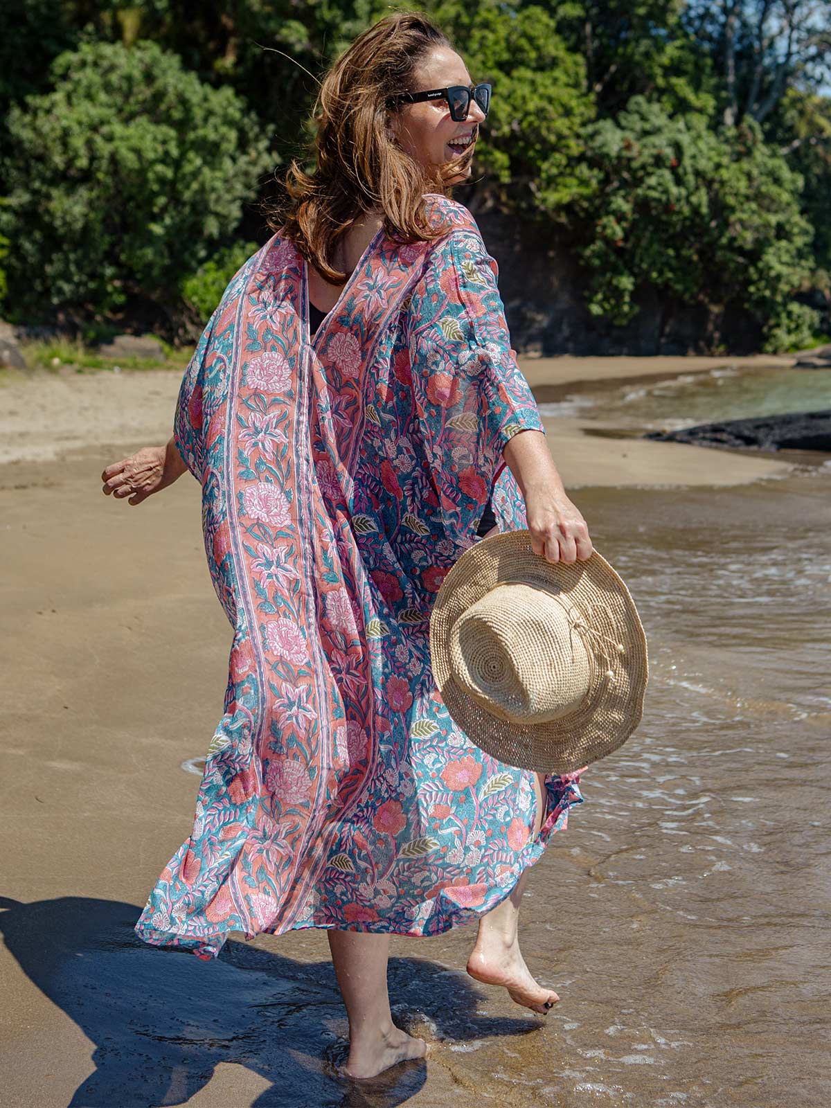 Block Print Kaftan
