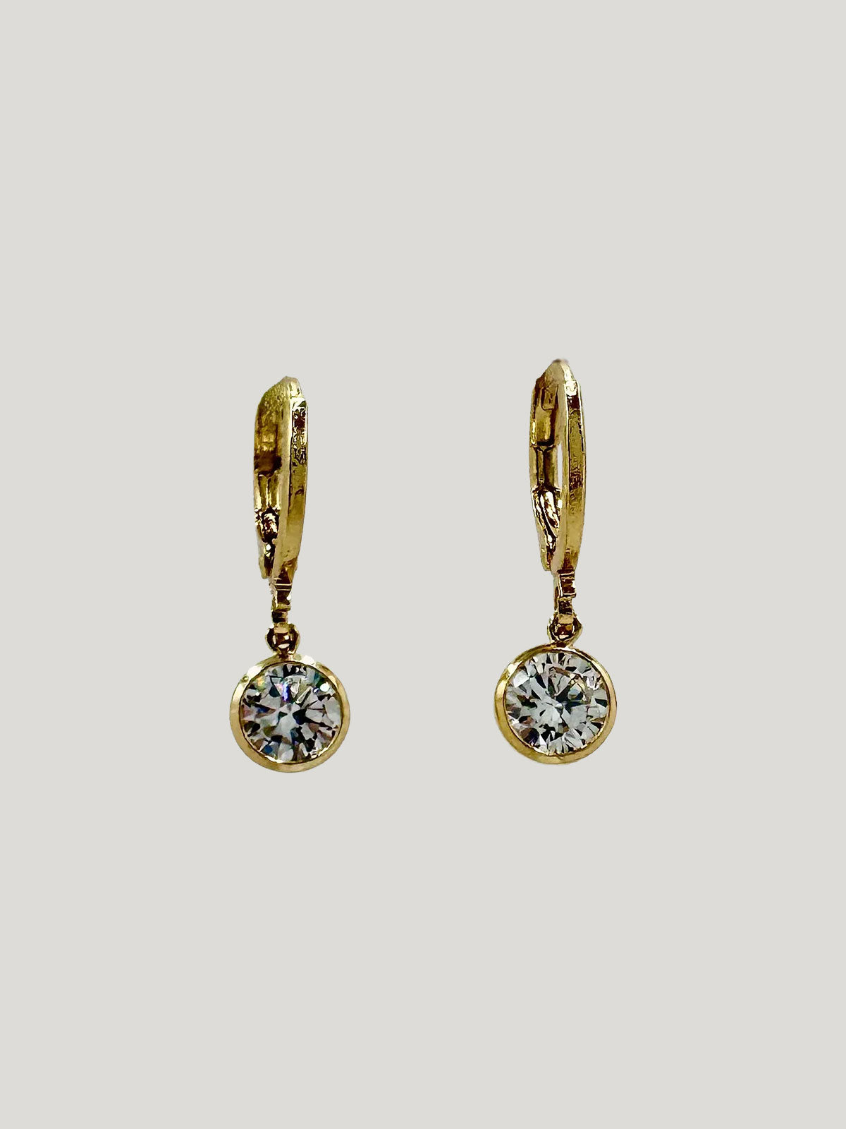 Diamante Drop Earrings