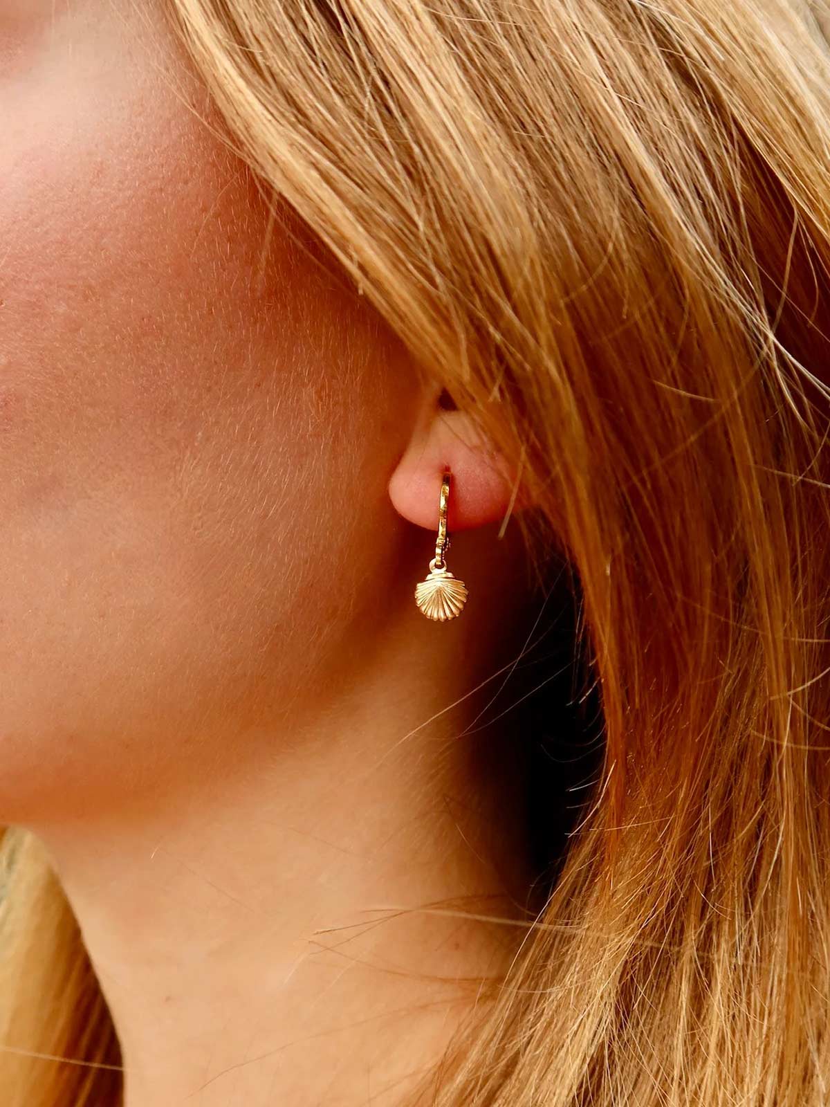 Shell Drop Earrings