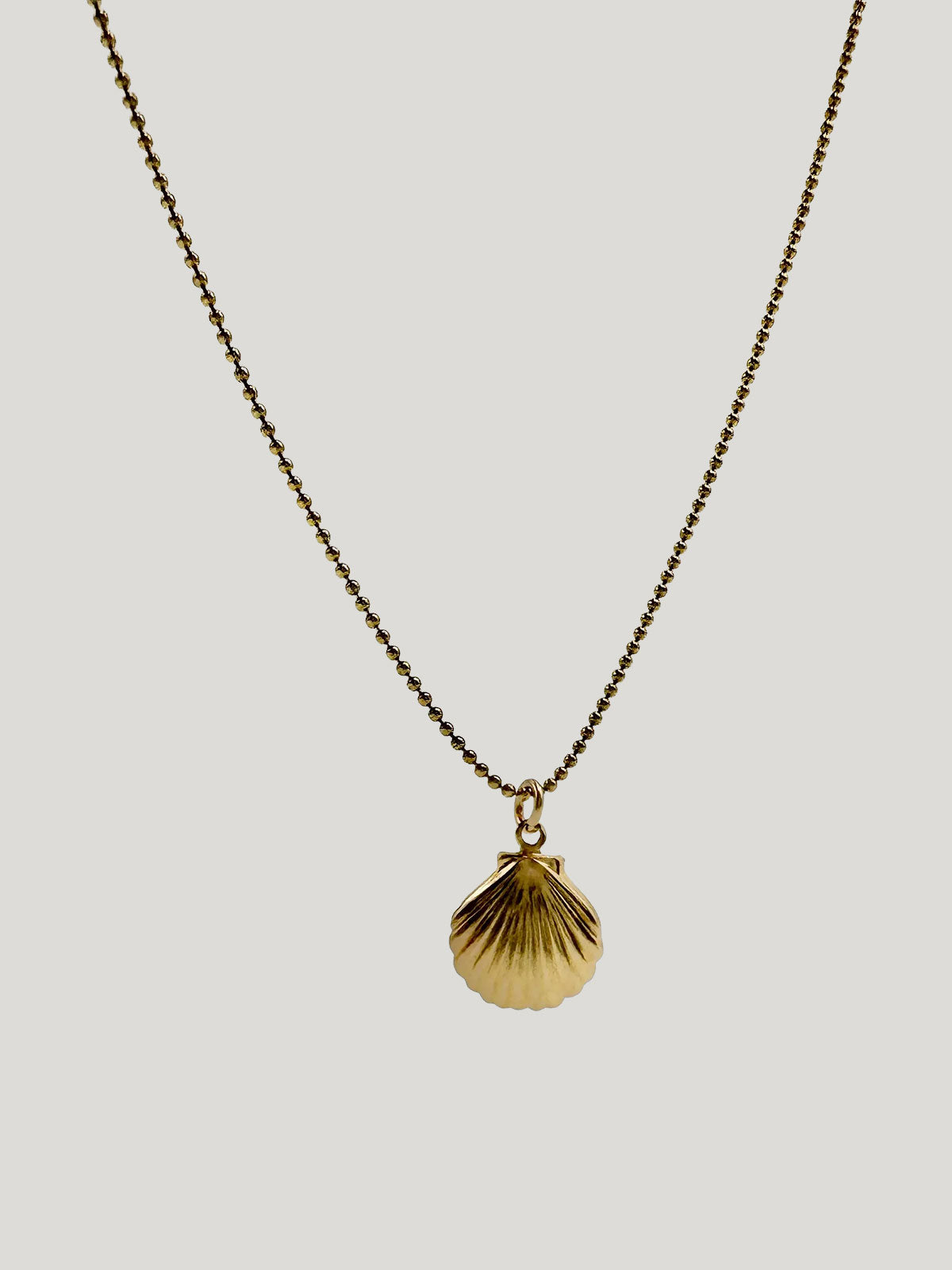 Gold Shell Necklace