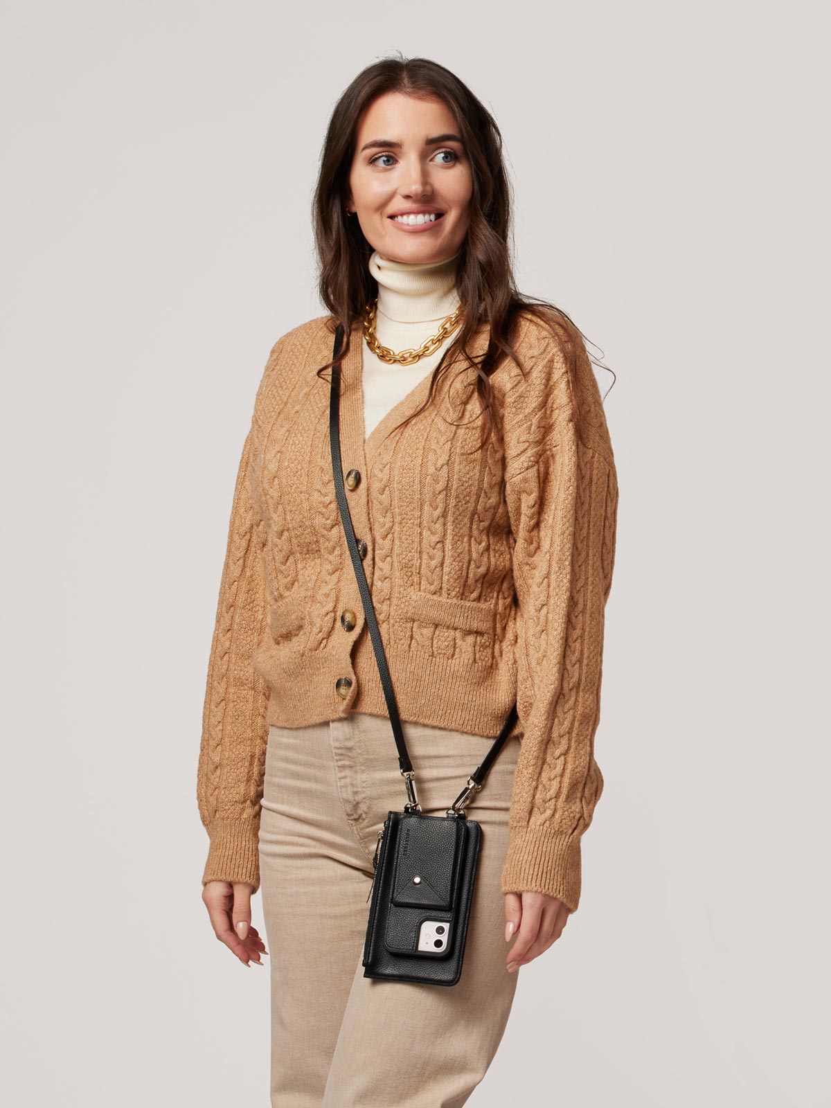 Pebbled Leather Pouch