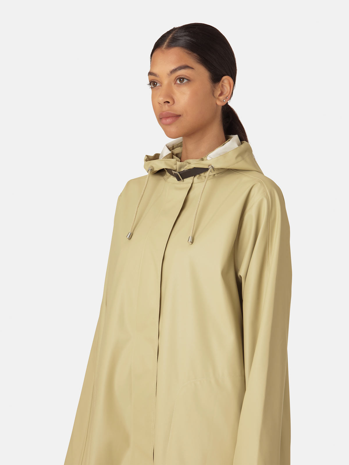 Raincoat w Detach Hood