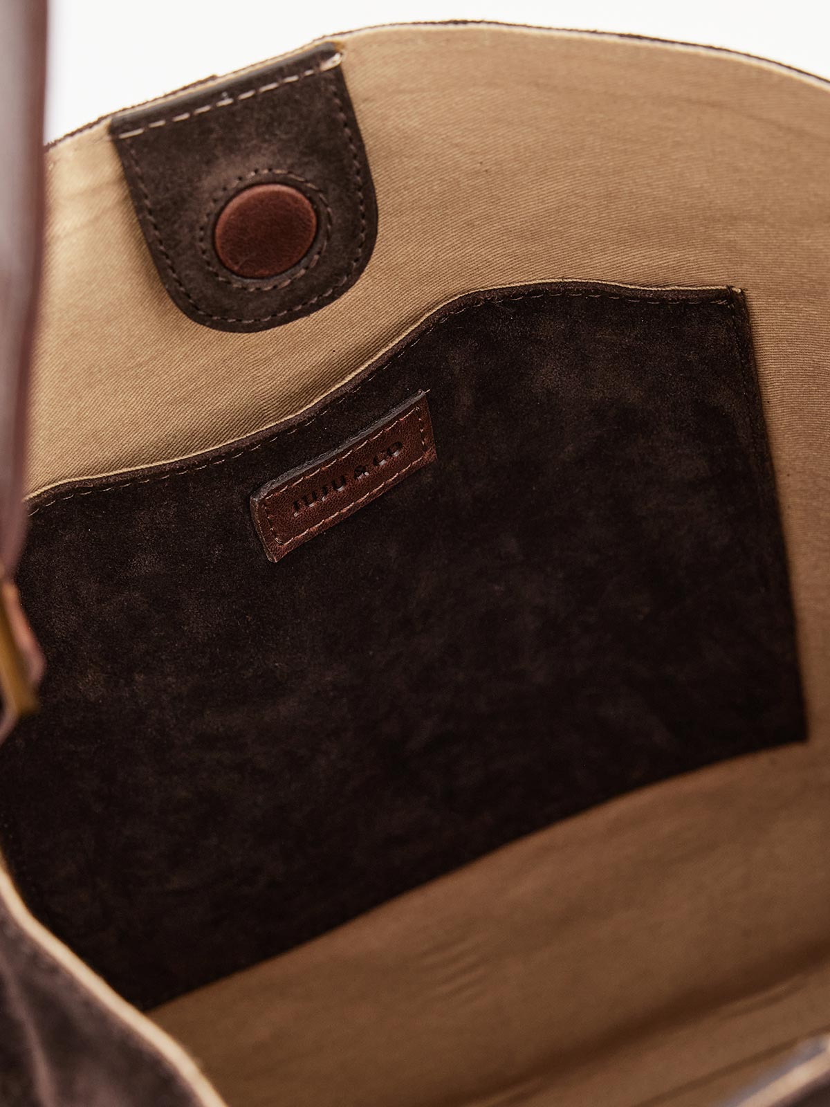 Suede Cabas Tote