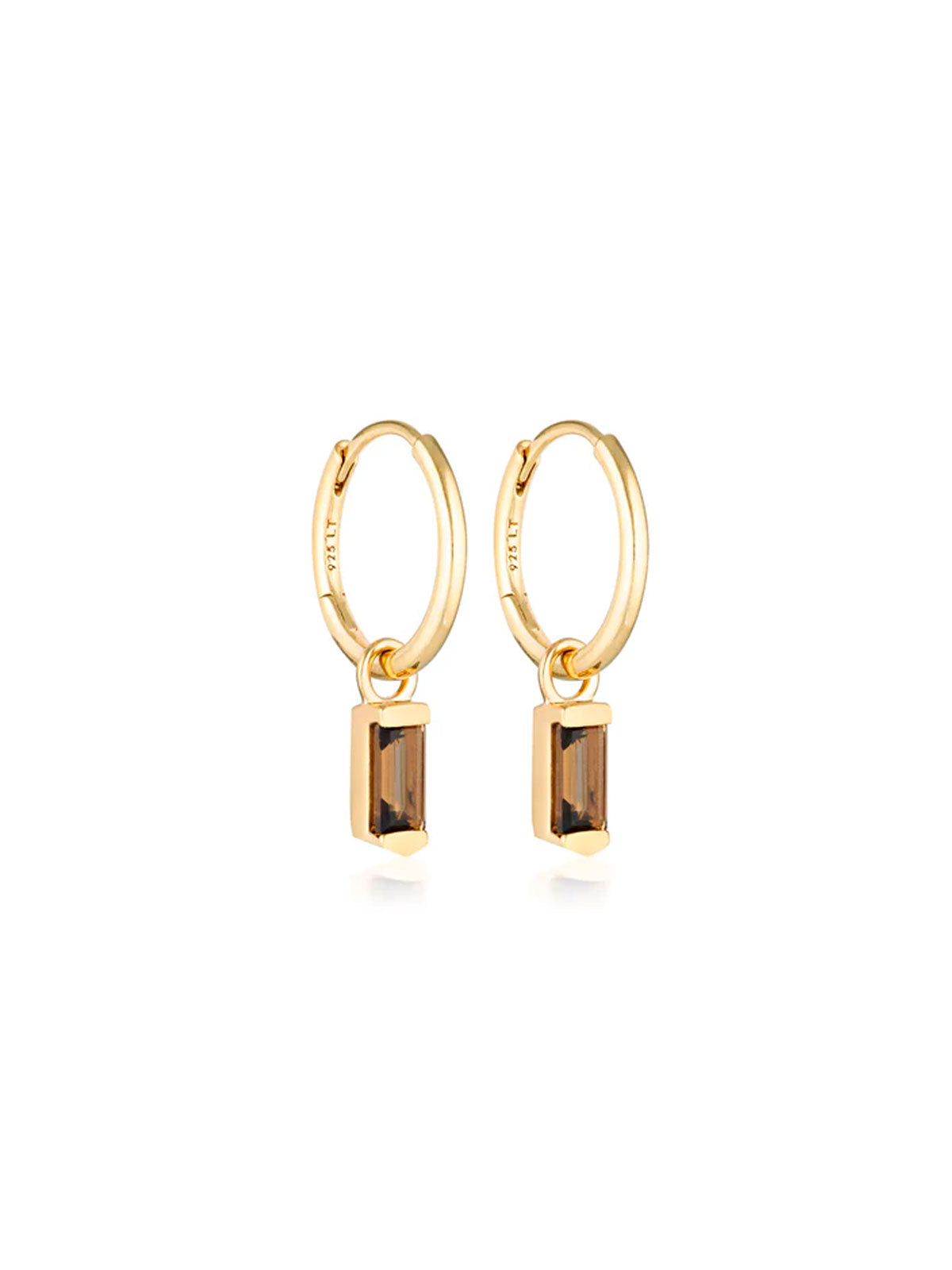 Baguette Huggie Earrings G