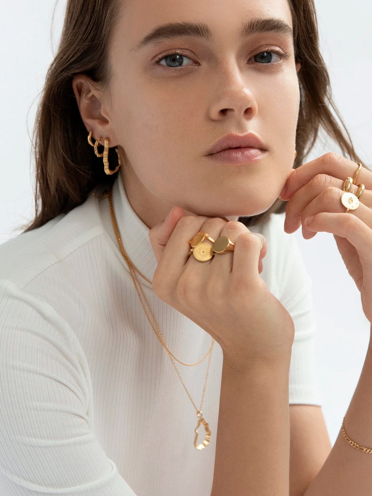 Odette Hoop Earring S