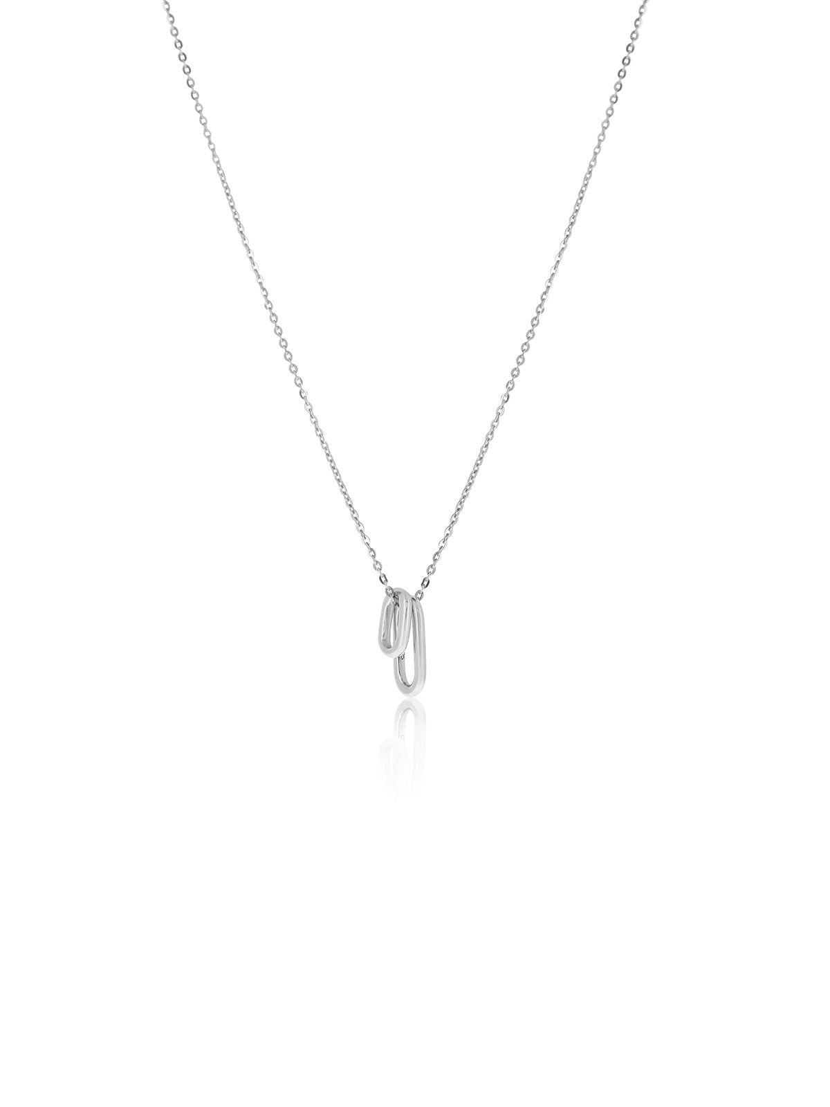 Tiny Ellipse Necklace S