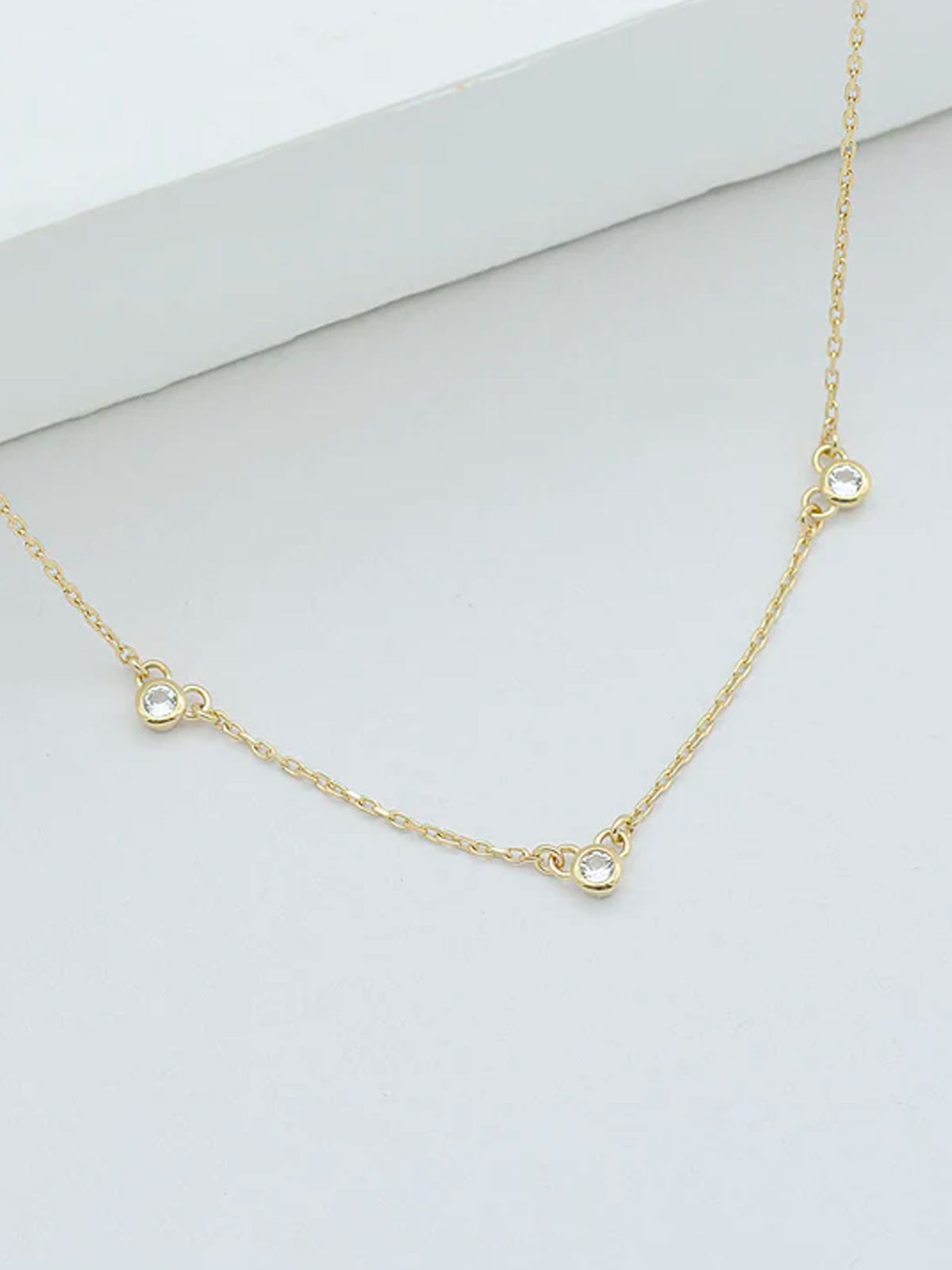 Trilogy Satellite Necklace G