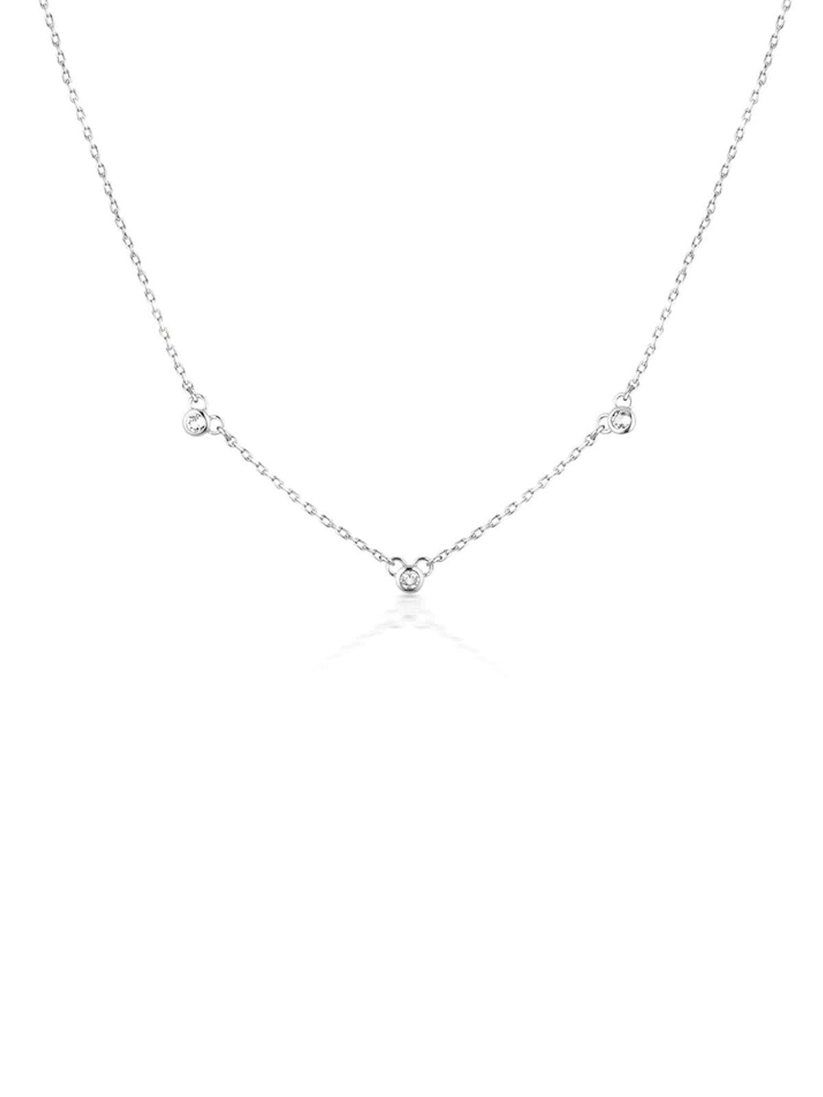 Trilogy Satellite Necklace S